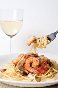 pasta and shrimp pic