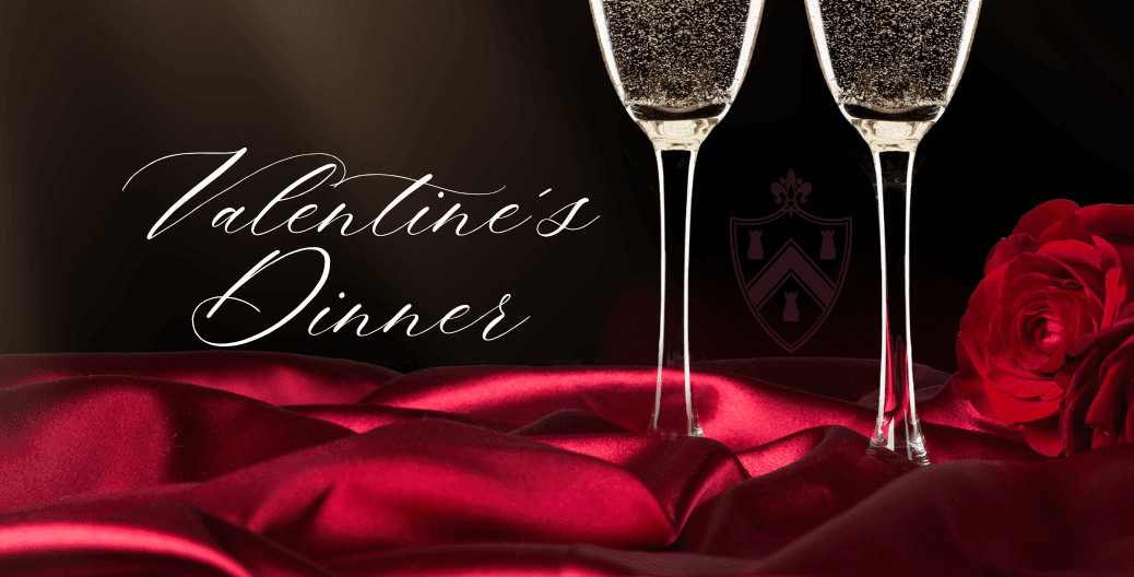 valentine's day dinner at D.H. Lescombes